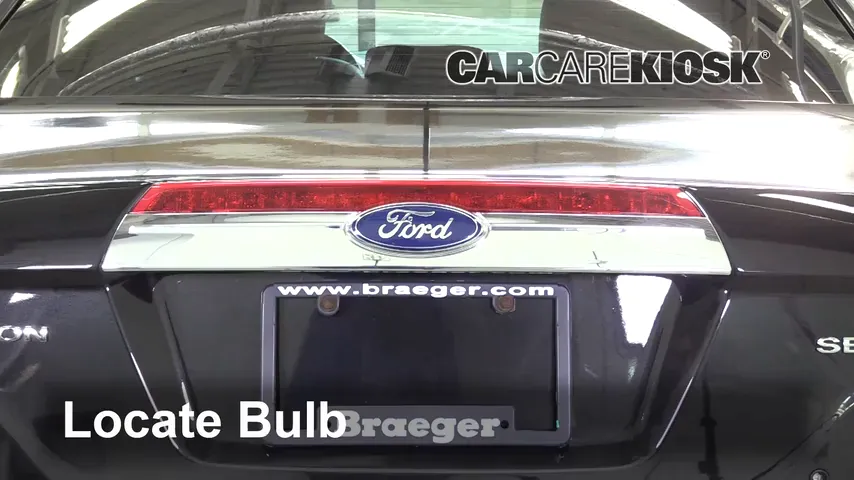 2012 Ford Fusion SEL 3.0L V6 FlexFuel Lights Center Brake Light (replace bulb)